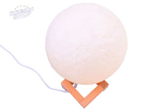 Lampka nocna Księżyc Moon Light 3D 18cm ZA3826