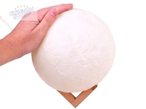 Lampka nocna Księżyc Moon Light 3D 18cm ZA3826
