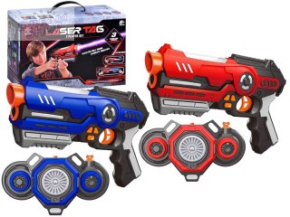 Laserowy paintball pistolety laser tag 2szt ZA3776