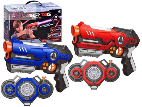 Laserowy paintball pistolety laser tag 2szt ZA3776