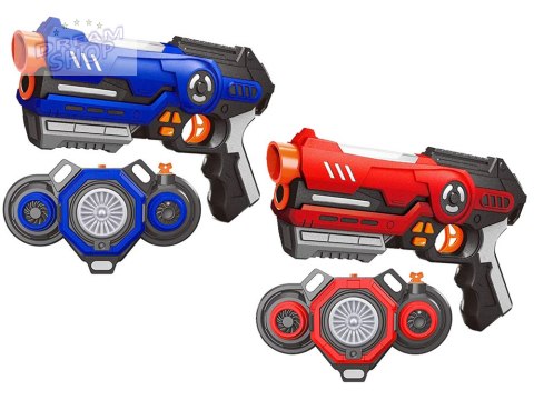 Laserowy paintball pistolety laser tag 2szt ZA3776