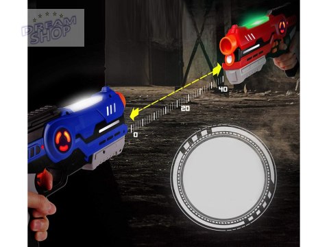 Laserowy paintball pistolety laser tag 2szt ZA3776