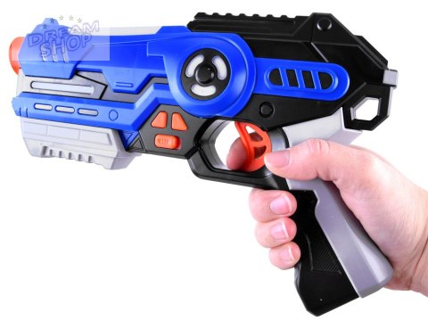 Laserowy paintball pistolety laser tag 2szt ZA3776