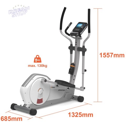 Orbitrek magnetyczny Sportop E2000p z licznikiem Wi-fi Orbitrek magnetyczny Sportop E2000p z licznikiem Wi-fi