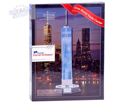 Puzzle 3D 23el World Trade Center Nowy Jork ZA3787 Puzzle 3D 23el World Trade Center Nowy Jork ZA3787