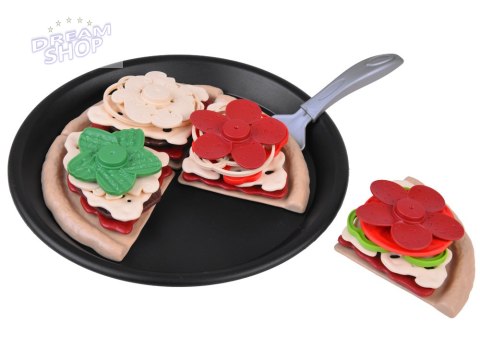 Zrób PIZZA w kawałkach zabawa w kucharza ZA3775 Zrób PIZZA w kawałkach zabawa w kucharza ZA3775