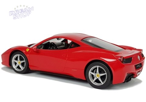 Auto R/C Ferrari Italia Rastar 1:14 Czerwone na Pilota Auto R/C Ferrari Italia Rastar 1:14 Czerwone na Pilota