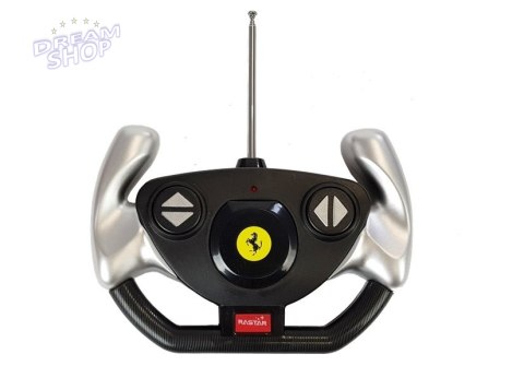 Auto R/C Ferrari Italia Rastar 1:14 Czerwone na Pilota Auto R/C Ferrari Italia Rastar 1:14 Czerwone na Pilota
