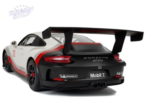 Auto R/C Porsche 911 GT3 CUP Rastar 1:14 Białe na pilota Auto R/C Porsche 911 GT3 CUP Rastar 1:14 Białe na pilota