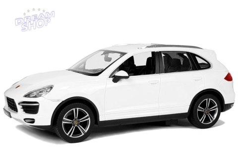 Auto R/C Porsche Cayenne Rastar 1:14 Białe Auto R/C Porsche Cayenne Rastar 1:14 Białe