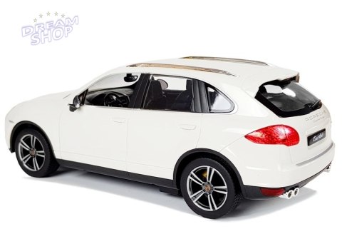 Auto R/C Porsche Cayenne Rastar 1:14 Białe Auto R/C Porsche Cayenne Rastar 1:14 Białe