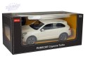 Auto R/C Porsche Cayenne Rastar 1:14 Białe