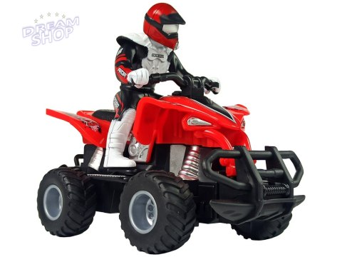 Quad Zdalnie Sterowany Czerwony 27 Mhz 1:16 Na Baterie Quad Zdalnie Sterowany Czerwony 27 Mhz 1:16 Na Baterie