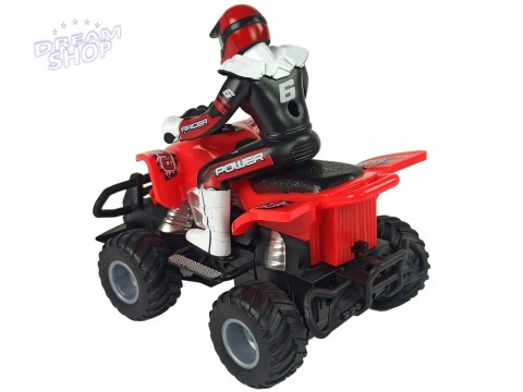 Quad Zdalnie Sterowany Czerwony 27 Mhz 1:16 Na Baterie Quad Zdalnie Sterowany Czerwony 27 Mhz 1:16 Na Baterie