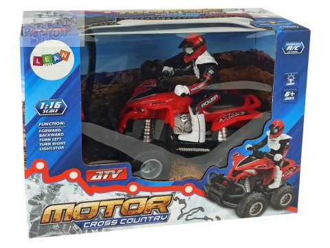 Quad Zdalnie Sterowany Czerwony 27 Mhz 1:16 Na Baterie Quad Zdalnie Sterowany Czerwony 27 Mhz 1:16 Na Baterie