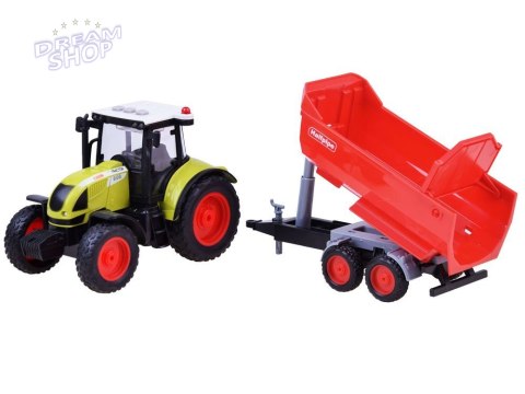 Traktor + przyczepa maszyny rolnicze ZA2436 Traktor + przyczepa maszyny rolnicze ZA2436