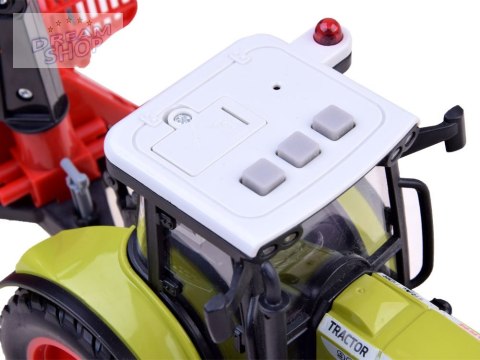 Traktor + przyczepa maszyny rolnicze ZA2436 Traktor + przyczepa maszyny rolnicze ZA2436