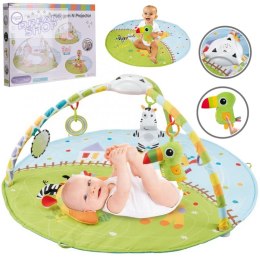 WOOPIE Interaktywna Mata Edukacyjna Sensoryczna 8 Melodii Projektor Motyw Farma