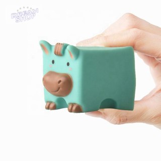 WOOPIE Klocki Sensoryczne Układanka Do Ściskania Dźwięk Zwierzątka 6 el.