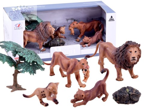 SERIA ZWIERZĘTA SAFARI Zestaw figurek Rodzina lwów KOLEKCJA ZA2990 SERIA ZWIERZĘTA SAFARI Zestaw figurek Rodzina lwów KOLEKCJA ZA2990