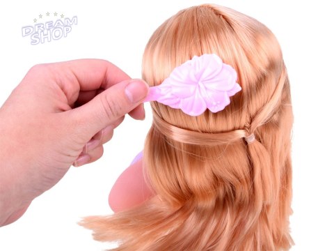 Lalka blond głowa do czesania fryzjer ZA3940 Lalka blond głowa do czesania fryzjer ZA3940