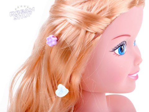 Lalka blond głowa do czesania fryzjer ZA3940 Lalka blond głowa do czesania fryzjer ZA3940