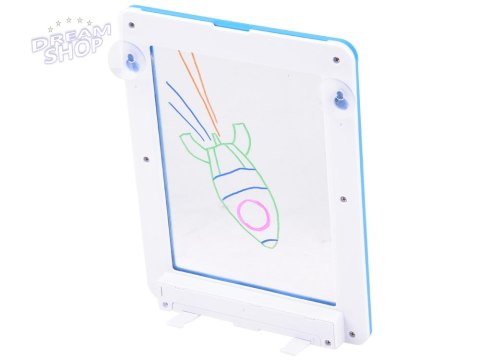 Podświetlana Tablica + okulary 3D pisaki TA0092