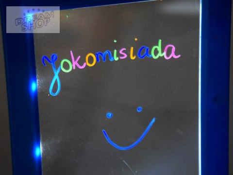 Podświetlana Tablica + okulary 3D pisaki TA0092