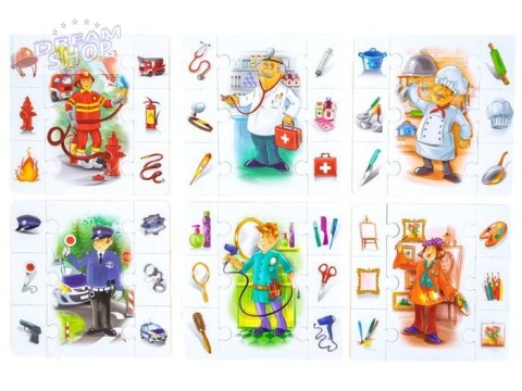 Układanka edukacyjna zawody Kim zostanę? GR0304