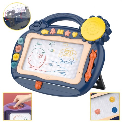 WOOPIE Znikopis Tablica Magnetyczna Kolorowa Stempelki WOOPIE Znikopis Tablica Magnetyczna Kolorowa Stempelki