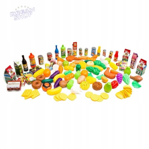 ZESTAW WARZYWA I OWOCE plastikowe 120el. 083