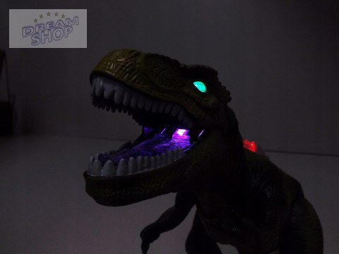DINOZAUR NA PILOTA T-REX PILOT DŹWIĘKI ŚWIATŁA DINOZAUR NA PILOTA T-REX PILOT DŹWIĘKI ŚWIATŁA