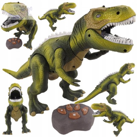 DINOZAUR NA PILOTA T-REX PILOT DŹWIĘKI ŚWIATŁA DINOZAUR NA PILOTA T-REX PILOT DŹWIĘKI ŚWIATŁA