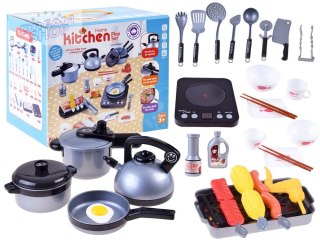 Zestaw kuchenny grill jedzenie garnki ZA3113