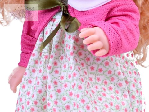 Urocza miękka Lalka z włosami mówi gaworzy ZA2407 Urocza miękka Lalka z włosami mówi gaworzy ZA2407