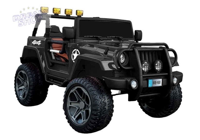Auto na Akumulator WXE-1688 4x4 Czarne Auto na Akumulator WXE-1688 4x4 Czarne