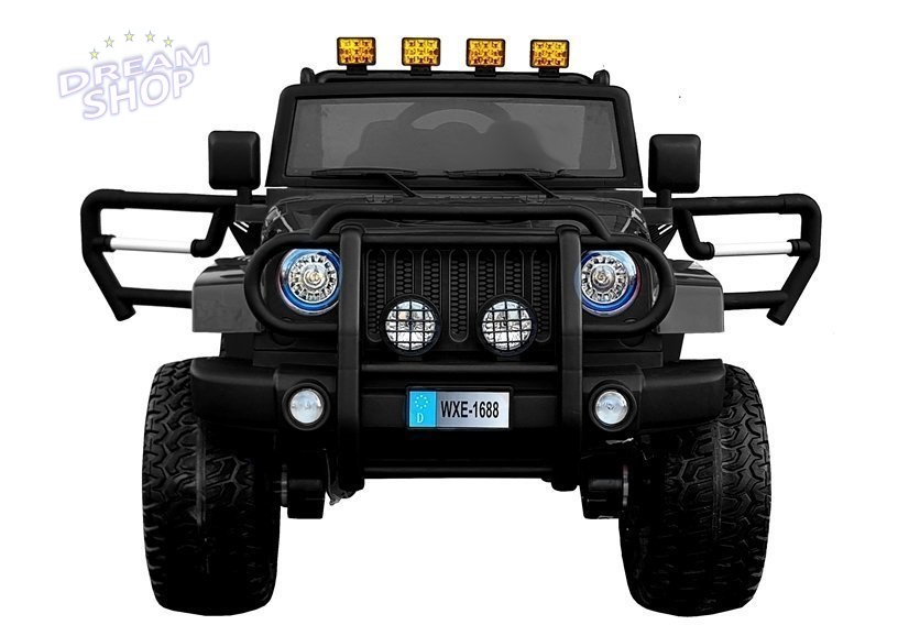 Auto na Akumulator WXE-1688 4x4 Czarne Auto na Akumulator WXE-1688 4x4 Czarne
