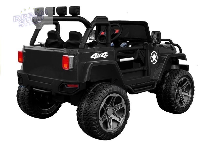 Auto na Akumulator WXE-1688 4x4 Czarne Auto na Akumulator WXE-1688 4x4 Czarne