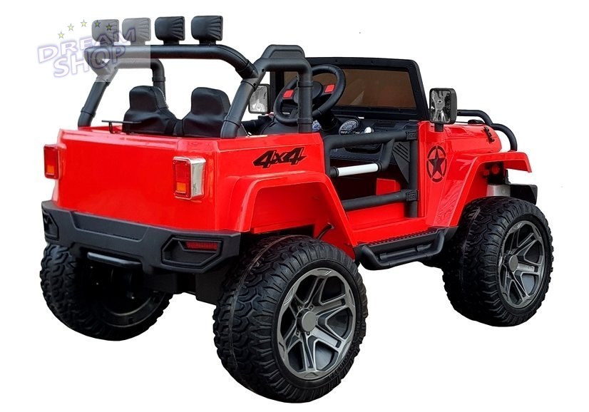 Auto na Akumulator WXE-1688 4x4 Czerwony Auto na Akumulator WXE-1688 4x4 Czerwony