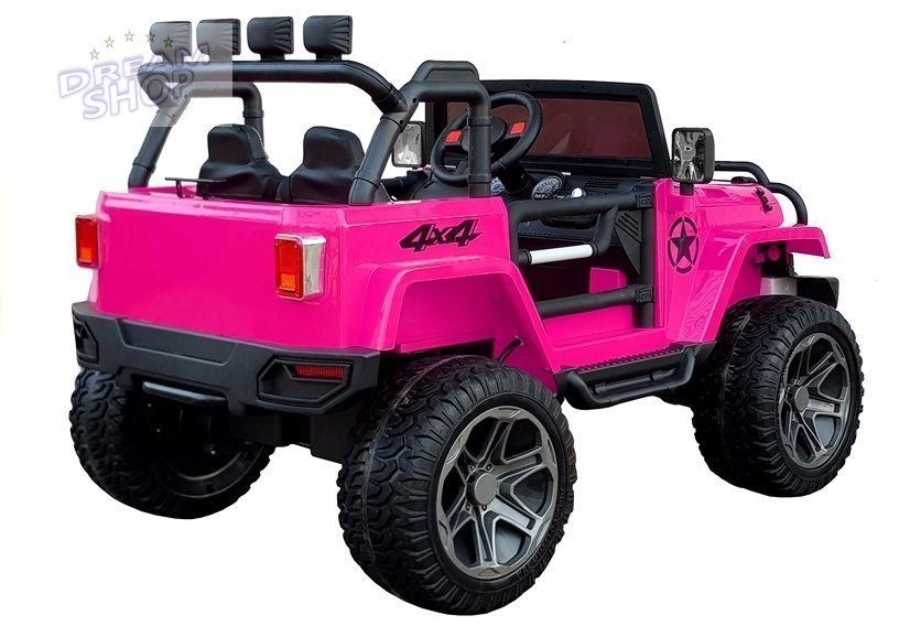 Auto na Akumulator WXE-1688 4x4 Różowy Auto na Akumulator WXE-1688 4x4 Różowy