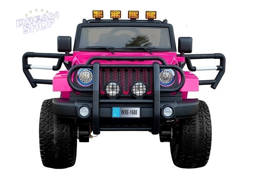 Auto na Akumulator WXE-1688 4x4 Różowy Auto na Akumulator WXE-1688 4x4 Różowy