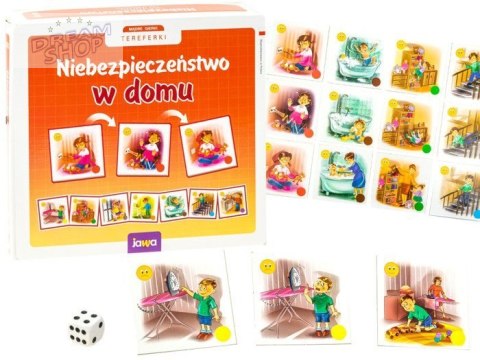 Jawa Gra edukacyjna NIEBEZPIECZEŃSTWO W DOMU układanka GR0305