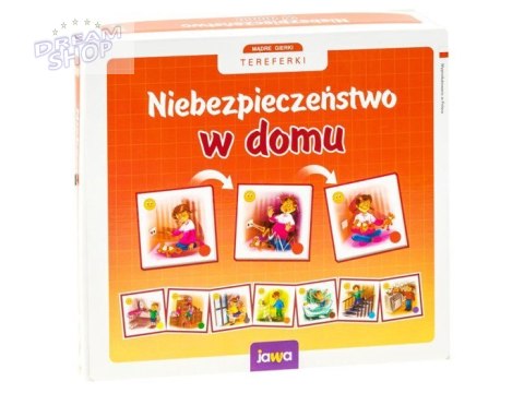 Jawa Gra edukacyjna NIEBEZPIECZEŃSTWO W DOMU układanka GR0305