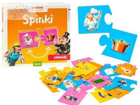 Jawa Gra edukacyjna SPINKI - ZAWODY układanka GR0307