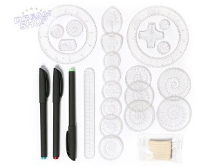 Spirograf zestaw zabawka edukacyjna ZA2583