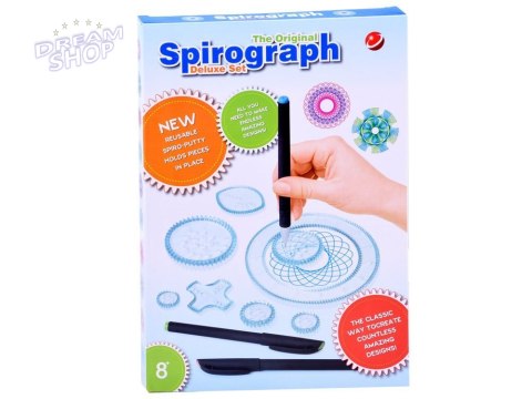 Spirograf zestaw zabawka edukacyjna ZA2583 Spirograf zestaw zabawka edukacyjna ZA2583