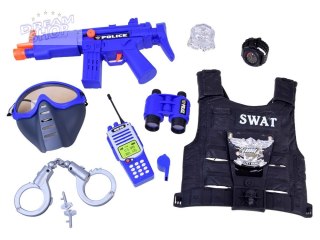 Zestaw policjanta kamizelka + akcesoria ZA2984