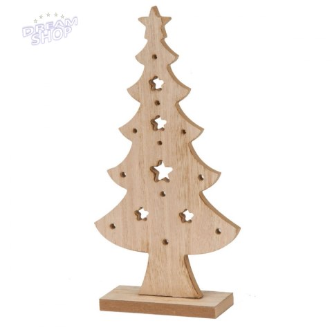 Choinka dekoracyjna drewniana 32cm gwiazda Choinka dekoracyjna drewniana 32cm gwiazda
