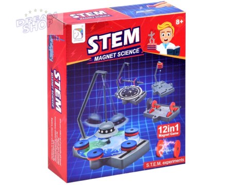 Edukacyjny zestaw nauka o magnesach 12w1 ZA3956 Edukacyjny zestaw nauka o magnesach 12w1 ZA3956