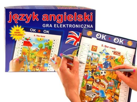 Jawa Edukacyjna gra elektroniczna JĘZYK ANGIELSKI 360 haseł GR0124